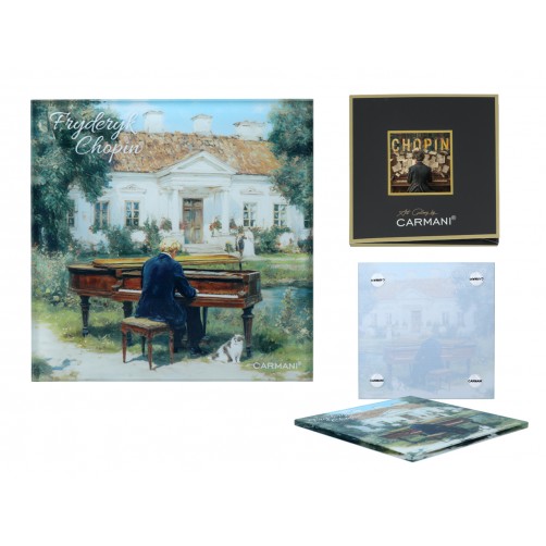 Podkładka szklana - F. Chopin (CARMANI) 195-3376