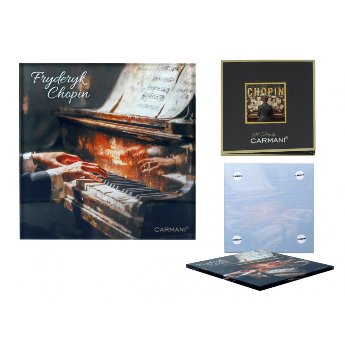 Podkładka szklana - F. Chopin (CARMANI) 195-3377