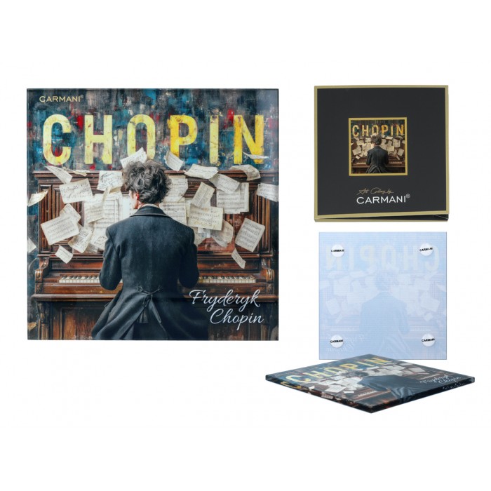 Podkładka szklana -  F. Chopin (CARMANI) 195-3378
