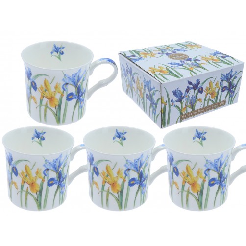 Kpl. 4 kubków - Iris (FBCh) 703-1431