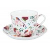 Filiżanka śniadaniowa ze spodkiem - Bird bouquet (FBCh) 703-1510