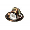 Filiżanka espresso -  L. da Vinci, Mona Lisa (CARMANI) 032-0752