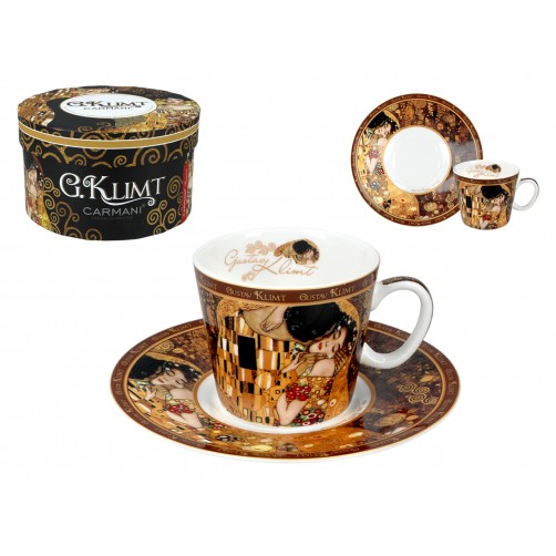 Filiżanka espresso - G. Klimt, Pocałunek (CARMANI) 532-0750