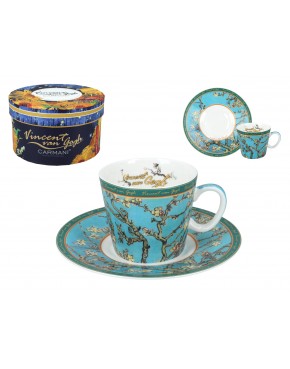 Filiżanka espresso - V. Van Gogh, Kwitnący Migdałowiec (CARMANI) 830-0750