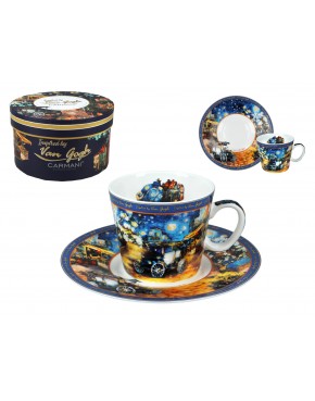 Filiżanka espresso - Inspirowana malarstwem V. Van Gogh (CARMANI) 830-0753