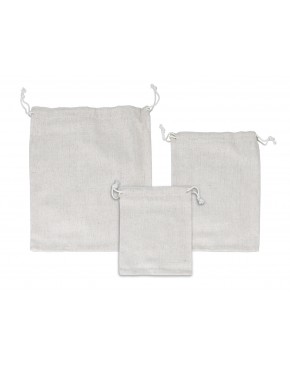 Kpl. 3 woreczków na zioła (CARMANI) 021-0299