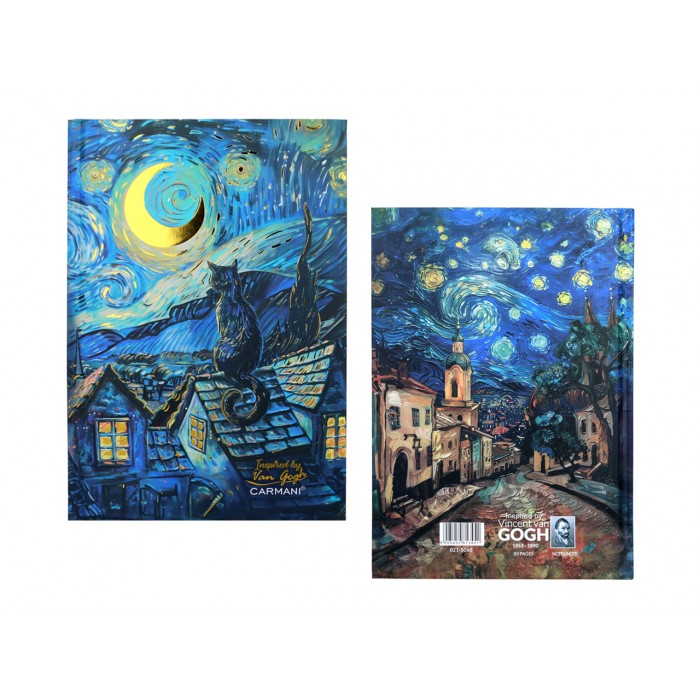 Notes - inspirowany malarstwem V. van Gogh (CARMANI) 021-5060
