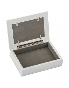 Drewniane puzderko z ramką na zdjęcie 473-3520