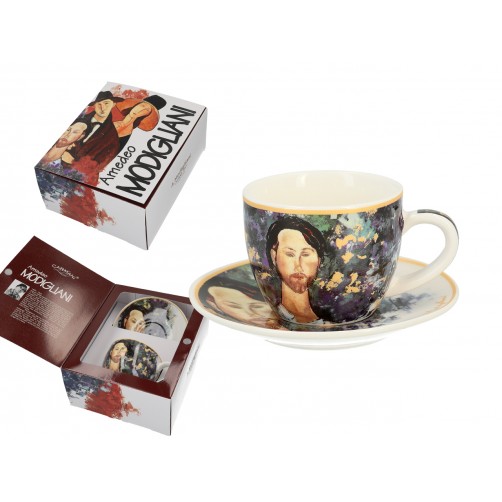 Filiżanka espresso ze spodkiem - A. Modigliani, Leopold Zborowsk (CARMANI) 833-8304