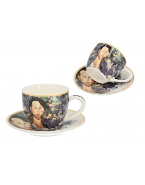 Filiżanka espresso ze spodkiem - A. Modigliani, Leopold Zborowsk (CARMANI) 833-8304