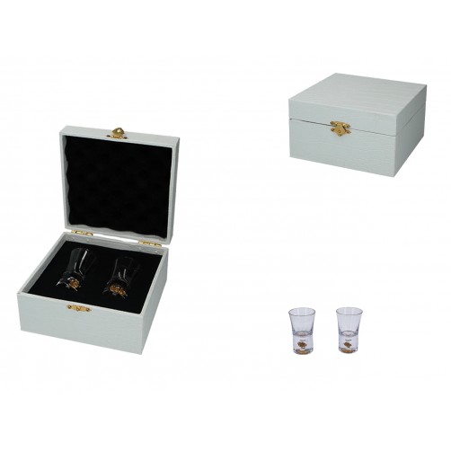 Kpl. 2 kieliszków do wódki 125-3050