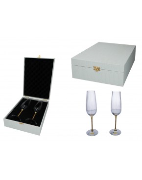 Kpl. 2 kieliszków do wina musującego 125-3052