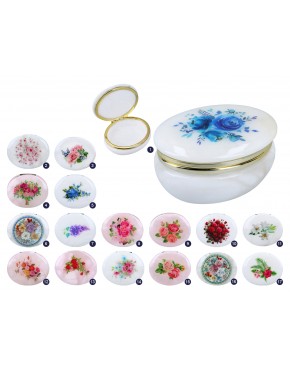 Kasetka alabastrowa owal 10x8cm