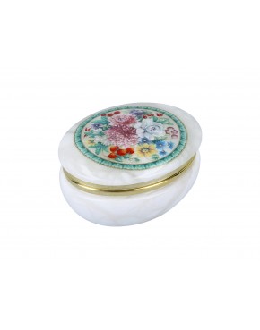 Kasetka alabastrowa owal 10x8cm