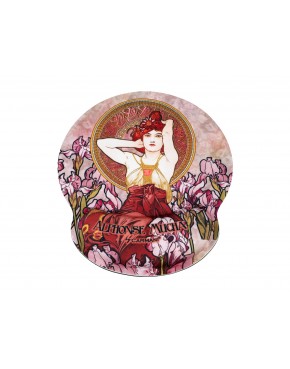 Podkładka pod mysz komputerową z poduszką na nadgarstek - A. Mucha, Kamienie Szlachetne, A (CARMANI) 022-0641