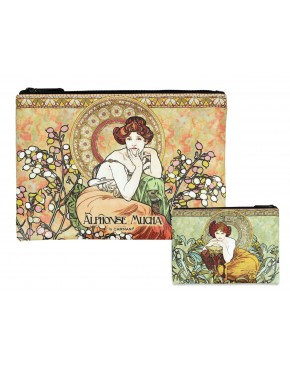 Kosmetyczka - A. Mucha, Kamienie szlachetne: Toapaz, Szmaragd (CARMANI) 021-4816