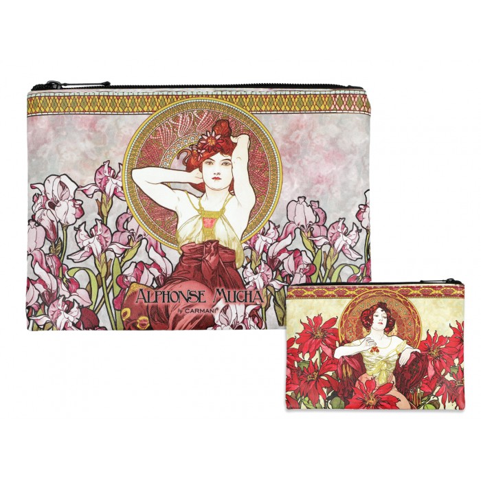 Kosmetyczka - A. Mucha, Kamienie szlachetne: Ametyst, Rubin (CARMANI) 021-4817