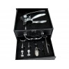 Kpl. akcesoriów do wina w kuferku (8 elementów) 125-0041