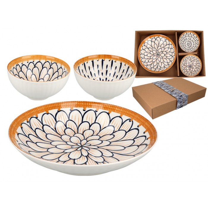 Kpl. 2 miseczek + talerz 846-3227