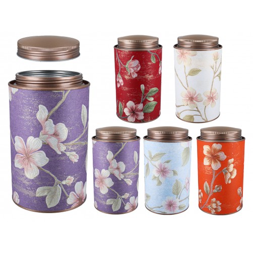 Puszka na herbatę (1 z 5 kolorów do wyboru) 007-0714