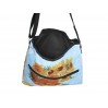 Torebka z suwakiem i paskiem na ramię - V. van Gogh, Słoneczniki (CARMANI) 021-0206
