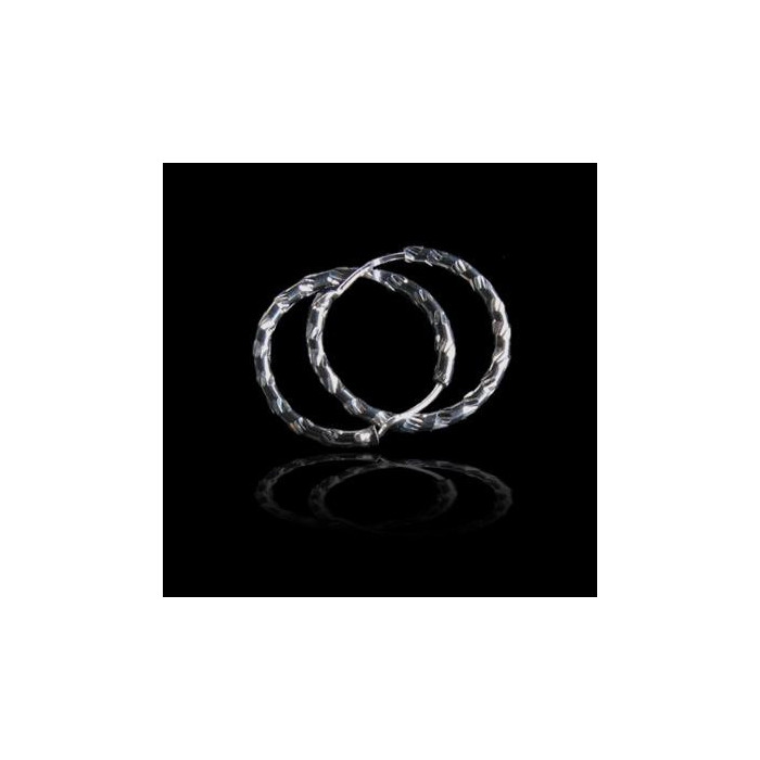 Kolczyki srebrne koła SD 2,8g