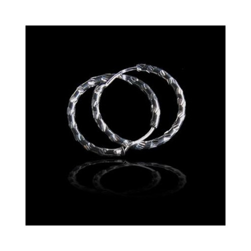 Kolczyki srebrne koła SD 2,8g