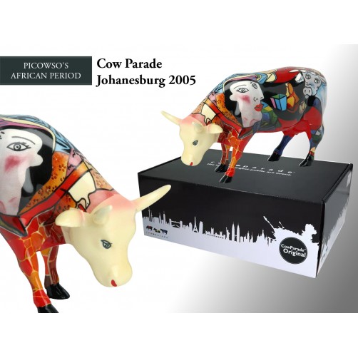 CowParade Picowso's African period, Johanesburg 2005, autor: Annalie Dempsey 359-0648