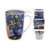 Kubek z sitkiem i przykrywką - inspirowany malarstwem V. van Gogh (CARMANI) 840-9740