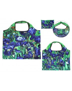 Torba na ramię, składana - V. van Gogh, Irysy (CARMANI) 021-9947