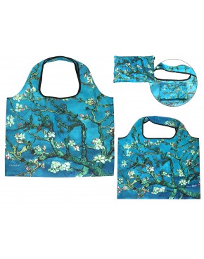 Torba na ramię, składana - V. van Gogh, Kwitnący Migdałowiec (CARMANI) 021-9948