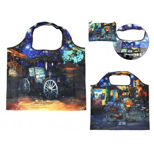 Torba na ramię, składana - inspirowane malarstwem V. van Gogh (CARMANI) 021-9949