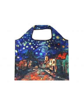 Torba na ramię, składana - inspirowana malarstwem V. van Gogh (CARMANI) 021-9950
