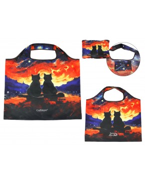 Torba na ramię, składana - inspirowana malarstwem V. van Gogh (CARMANI) 021-9951