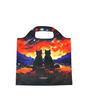 Torba na ramię, składana - inspirowana malarstwem V. van Gogh (CARMANI) 021-9951