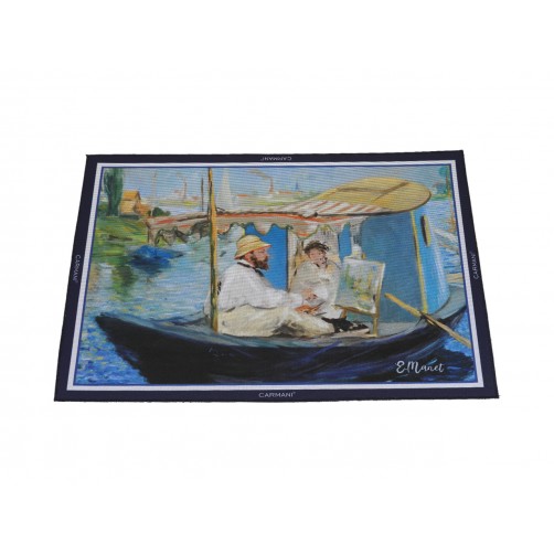 Podkładka na stół - E. Manet, Monet w jego łodzi (CARMANI) 023-0030