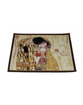 Podkładka na stół - G. Klimt, Pocałunek, kremowe tło (CARMANI) 023-0712