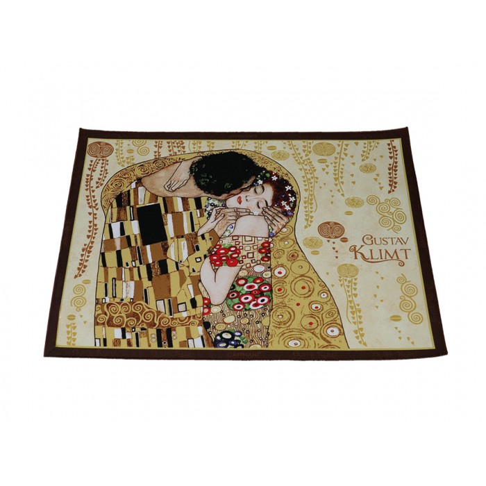 Podkładka na stół - G. Klimt, Pocałunek, kremowe tło (CARMANI) 023-0712