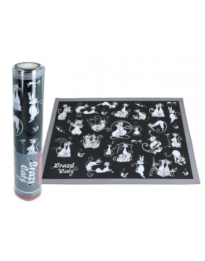 Podkładka na stół - Koci świat, Wszystkie koty świata (czarne tło)(CARMANI) 023-0815