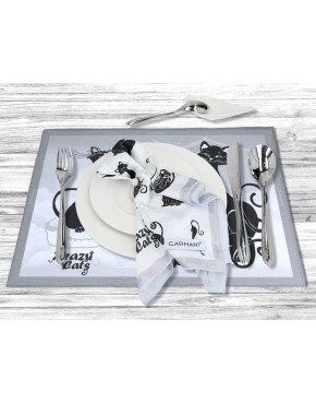 Podkładka na stół - Koci świat, Kocia rodzina (CARMANI) 023-0802