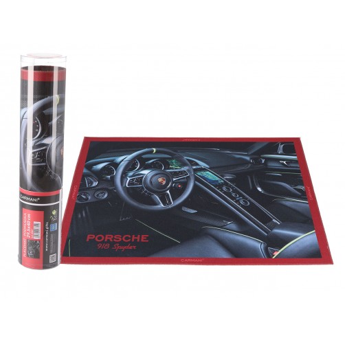 Podkładka na stół - Classic & Exclusive, Porsche 918 Spyder - wnętrze (CARMANI) 023-0907