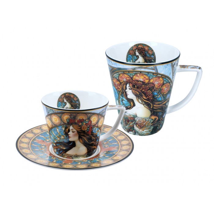 Kpl. filiżanka i kubek - A. Mucha (CARMANI) 539-3401