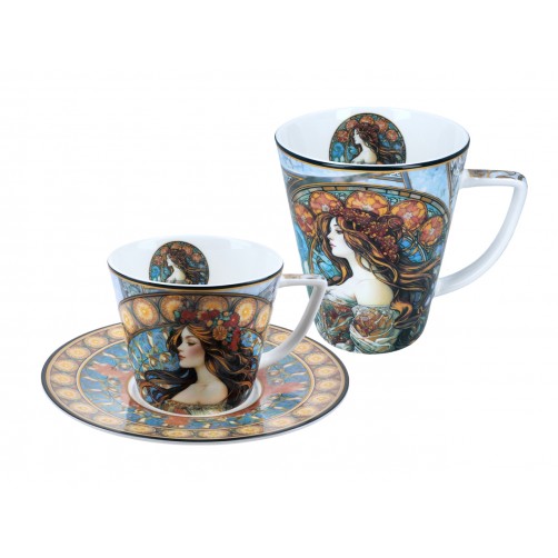 Kpl. filiżanka i kubek - A. Mucha (CARMANI) 539-3401