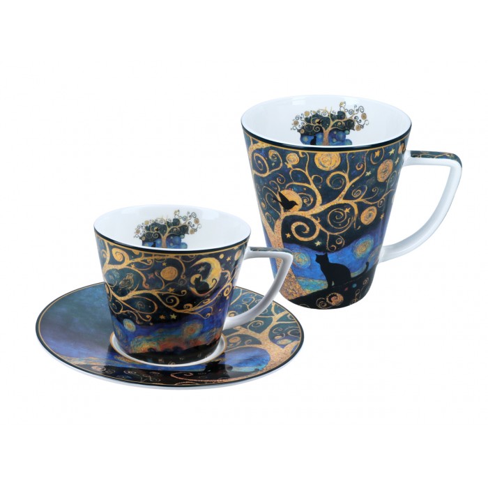 Kpl. filiżanka i kubek - inspirowane malarstwem V. van Gogh (CARMANI) 830-3407