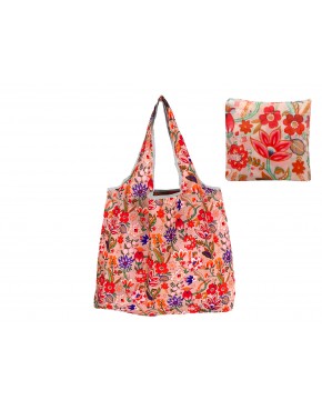 Torba na ramię, składana - kwiaty 021-9993