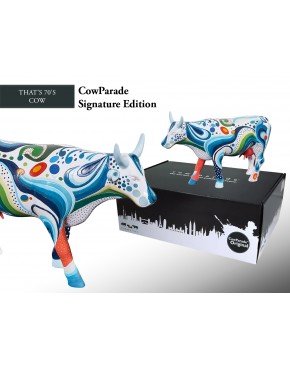 CowParade Signature Edition, That`s 70`s Cow, autor: Henric Kihlstrom 359-0636