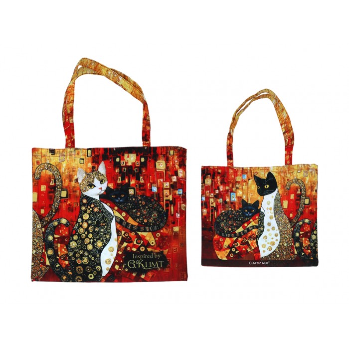 Torba śniadaniowa - Inspirowana malarstwem G. Klimt (CARMANI) 021-9184