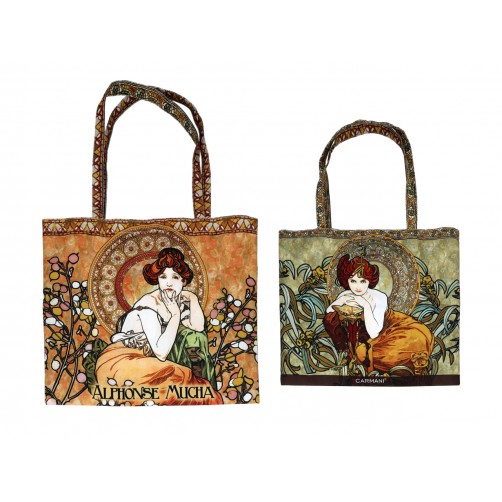 Torba śniadaniowa - A. Mucha, Kamienie szlachentne Topaz i Szmaragd (CARMANI) 021-9196