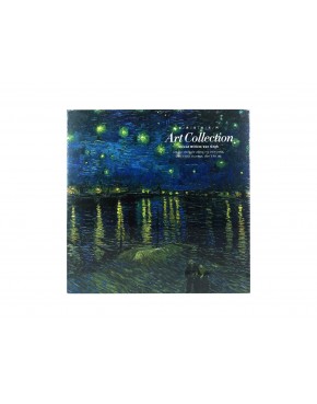 Blok rysunkowy/szkicownik - V. van Gogh, Gwiaździsta Noc nad Rodanem. 021-5023