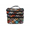 Kosmetyczka - wzór marokański (3 poziomy) 021-8141